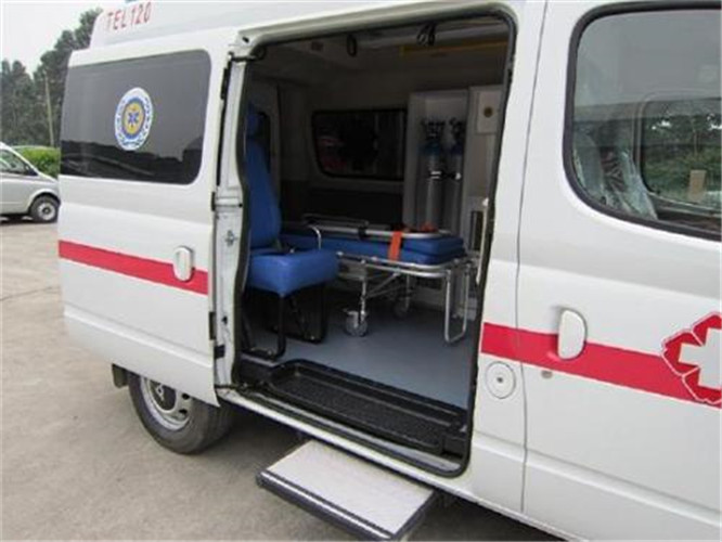 禹会救护车出租服务案例7