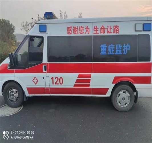 禹会救护车出租服务案例3