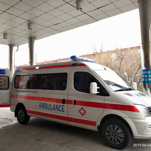 禹会救护车出租服务案例2